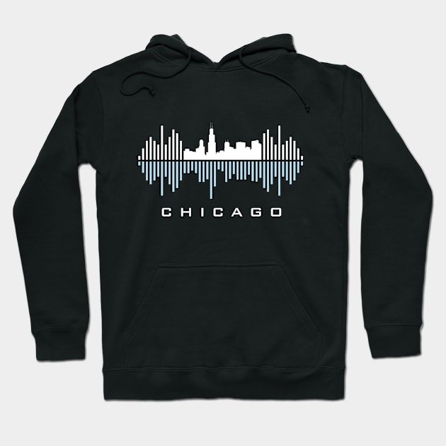 Chicago Soundwave Hoodie by blackcheetah